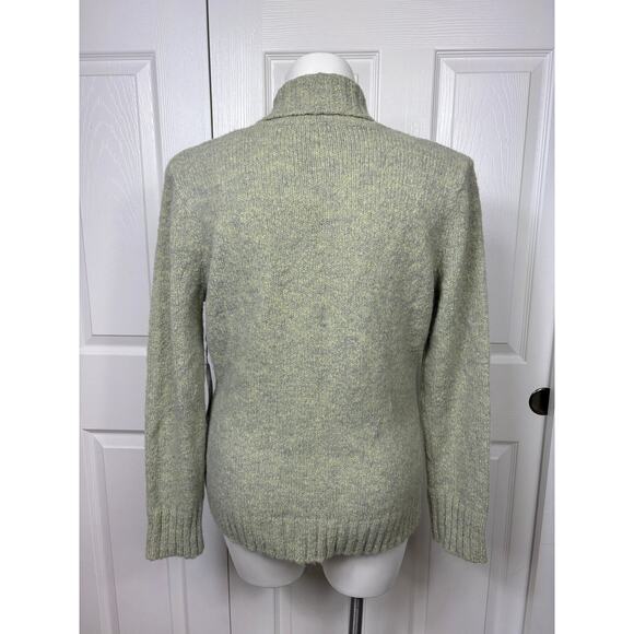 Classiques Entier Women's Green Pullover V Neck Sweater Size XL NWT - Picture 4 of 10